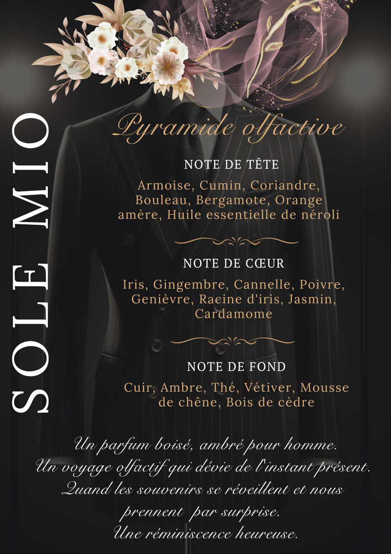 SOLE MIO - Inspiration Déclaration Cartier - Homme