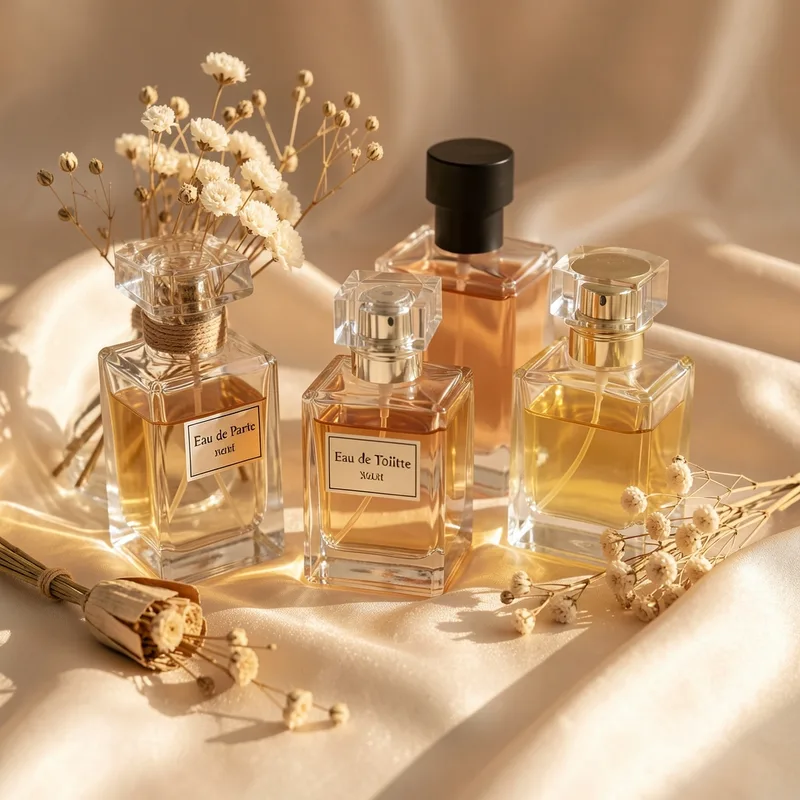 Eau de parfum, eau de toilette, extrait : comprendre les concentrations
